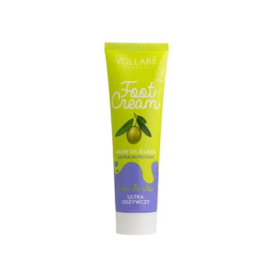Zdjęcie produktu dla Vollare Foot Cream Odżywczy krem do stóp Oliwa z Oliwek i Mocznik, 100ml