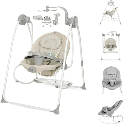 Produktbild von Lorelli Babywippe elektrisch Tango 2 in 1, Fernbedienung, MP3, Timer, Mobile