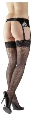 Image de Bas résille dentelle M/L