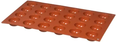 Produktbild von silikomart | SF009 Silikonform für POMPONETTE Monoportionen, antihaftbeschichtet