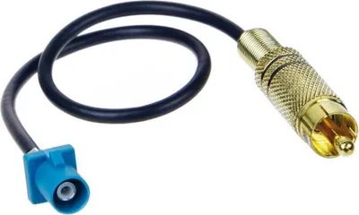Produktbild von Adapter Fakra (male) -> Cinch (male) z.B. Mercedes