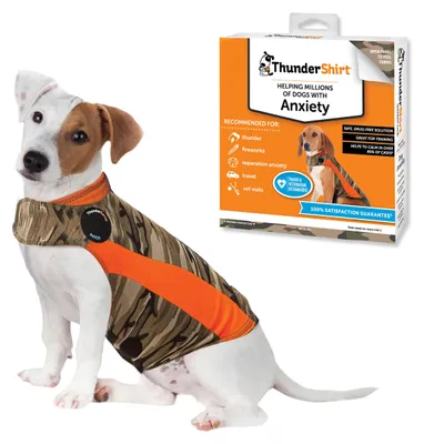 Productafbeelding van ThunderShirt angstweste voor honden, maat S, camouflageprint