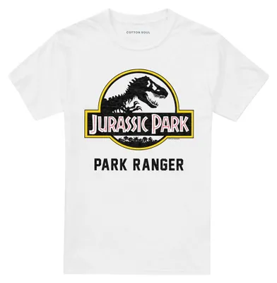 Produktbild von Jurassic Park - "Park Ranger" T-Shirt für Herren/Damen Uni TV42158 (S) (Weiß)