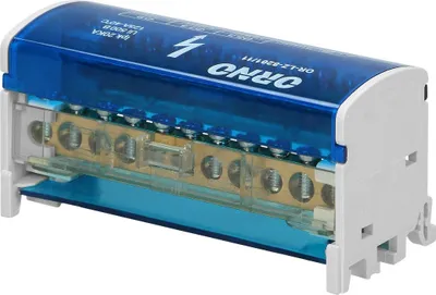 Produktbild von Orno 1 x X, Farbe white LZ-8201/11 Block de Verteilung 2 Reihen 11 Drähte