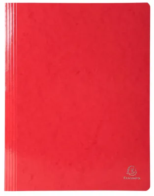 Obrázek produktu pro Exacompta 380803B, obálky s klopou, řada Iderama, formát A4, červené, karton Manila, gramáž 355 g/m²