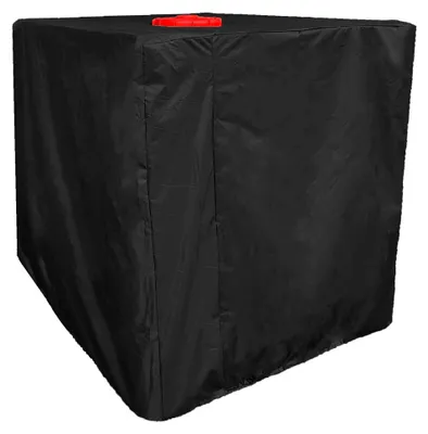 Produktbild von IBC Tank Abdeckplane Schwarz Folie für 1000l Container