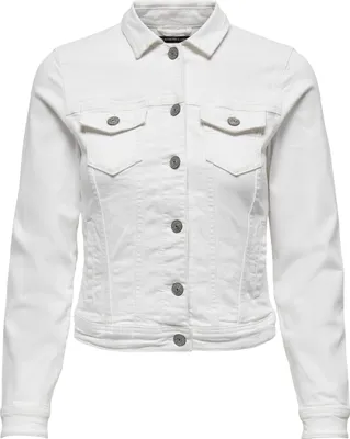 Produktbild von ONLTIA DNM JACKET COL PIM NOOS White 38