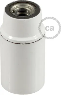 Image de Kit Creative-Cables pour douille E14 en bakélite - Blanc