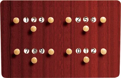 Produktbild von Buffalo Anzeigetafel Billard X4 (61x40cm).