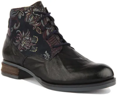 Zdjęcie produktu dla Sznurowane buty Josef Seibel z zimną podszewką w kolorze niebieskim, rozmiar 37