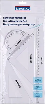 Immagine prodotto di Grande set geometrico trasparente