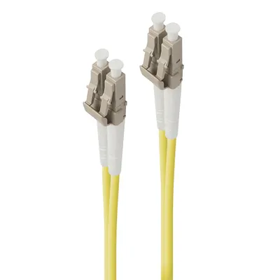 Imagen del producto de Cable de fibra óptica Alogic LCLC-10-OS2, con conectores LC-LC, monomodo, dúplex, LSZH, OS2, de 10 metros