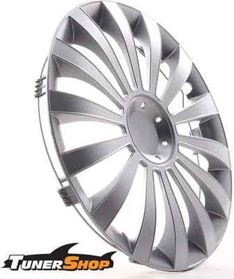 Obrázek produktu pro 4 kryty kol Tunershop 14 palců Meridian silver kompatibilní s Alfa Dacia Honda Land Rover Mitsubishi Saab Suzuki