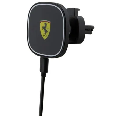 Image de Ferrari Support à induction 15W Fechmglk Pour Grille Noir/Noir Magsafe
