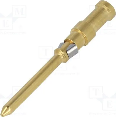 Produktbild von 1x Kontakt männlich 0,14÷0,37mm2 vernickelt,vldet D 09150006124 HARTING-Steckver