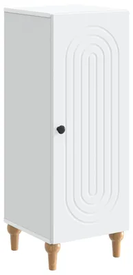 Obrázek produktu pro Servírovací skříň Bílá 33 x 34,5 x 90 cm Kompozitní dřevo