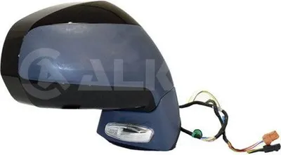 Produktbild von ALKAR 6128858 Außenspiegel Seitenspiegel Rechts für CITROËN C4 Grand Picasso I (UA) Beheizt mit Memory Konvex Grundiert Teilgrundiert Elektrisch