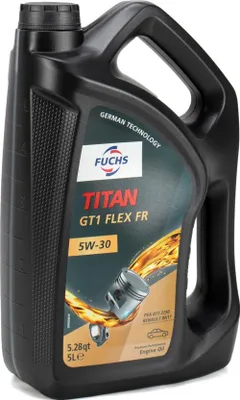 Produktbild von FUCHS Titan GT1 Flex FR für 5W-30 5 Liter Motoröl Motorenöl 226.52 229.31 229.51 229.52 PSA B71 2290 RN0700 RN0710 RN17 9.55535-S1 Öl