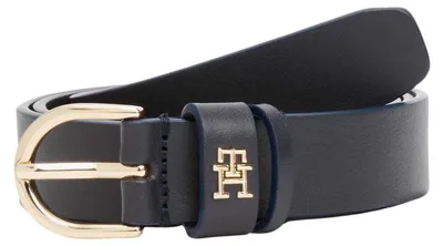 Produktbild von Tommy Hilfiger - Gürtel für Herren, Metal Logo, Kuh Leder NA1441 (90 cm) (Dunkles Marineblau)