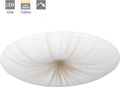 Obrázok produktu pre LED stropné svietidlo Eglo Nieves 1 900498 10 W 1100 lm 3000 K biele zlaté