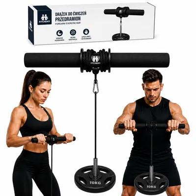 Zdjęcie produktu dla Fitchemy Wrist Roller Drążek Do Ćwiczeń Przedramion