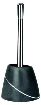 Produktbild von Etna WC Bürste Toilettenbürste in Steinoptik aus Polyresin 17x13x19cm Grau