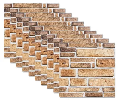 Obrázek produktu pro Sada 10 3D panelů pro dekoraci stěn
