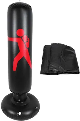 Zdjęcie produktu dla Nadmuchiwany worek bokserski 160 cm, PVC, do fitnessu
