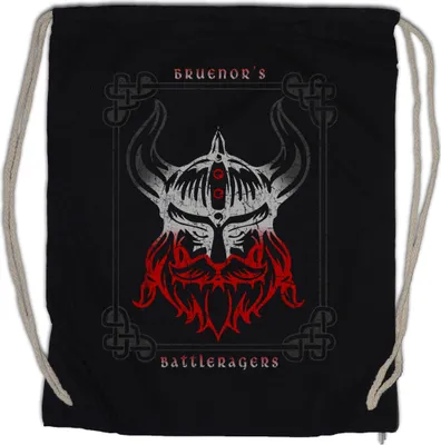 Produktbild von Urban Backwoods Bruenor's Battleragers, Turnbeutel, Farbe: Schwarz