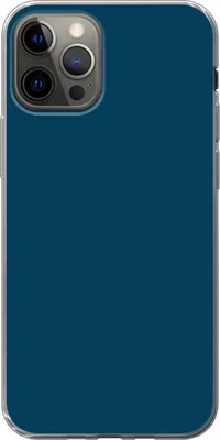 Produktbild von MuchoWow® Handyhülle Schutzhülle Hülle für Telefoonhoesje iPhone 13 Pro Indigo - Palette - Farben Silikon Softcase Handy Hülle - Handy-Tasche