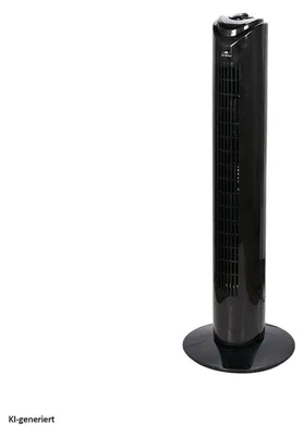 Zdjęcie produktu dla Wentylator stojący Lentz Black Edition Tower Fan XXL, 81 cm, czarny. Klimatyzator, wentylator