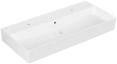 Immagine prodotto di Villeroy & Boch Memento 2.0 lavabo mural, 2 trous pour robinet, avec trop-plein, poli, 1000x470mm, 4A221LR1, 4A221LR1