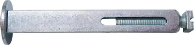 Produktbild von Türgriff-Wechselstift mit Schraubverbindung | Vierkantstift Stahl verzinkt | Länge 60mm, 8mm