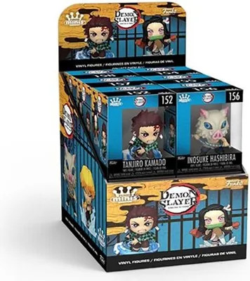 Image de Funko Mini Vinyle, figurine de Demon Slayer. Taille unique