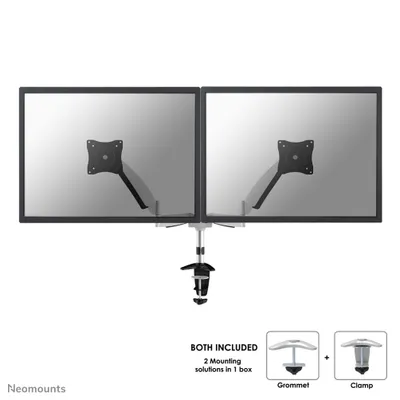 Immagine prodotto di Neomounts FPMA-D950D supporto da tavolo per Tv a schermo piatto 68,6 cm (27") Argento