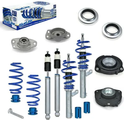 Produktbild von JOM Blueline Sport Gewindefahrwerk Domlager Set für Seat Leon 1P