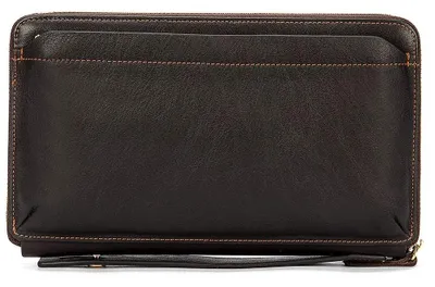Image de Omgoods - Portefeuille en cuir long avec protection RFID