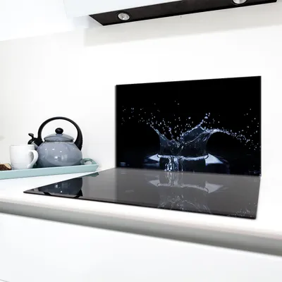 Imagen del producto de Placa de vidrio protectora para cocina, 90x52 cm