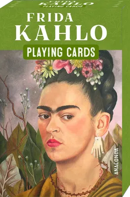 Produktbild von Kartenspiel Kahlo. 54 Spielkarten mit 53 Kahlo-Motiven