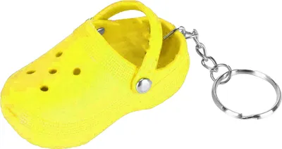 Produktbild von Schlüsselbund Mini süßes Silikon tragbarer Slipper für Schulbag Handtasche Geschenk Gelb gelb