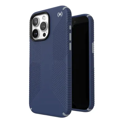 Zdjęcie produktu dla Speck Presidio2 Grip - Etui iPhone 15 Pro Max (Coastal Blue / Dust Grey / White)