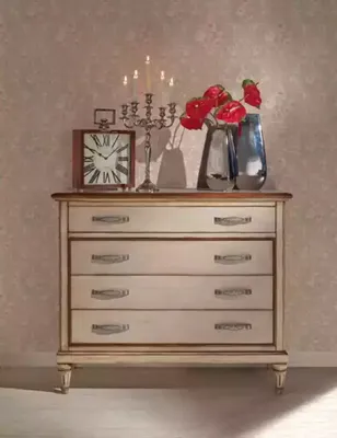 Obrázok produktu pre Moderná drevená komoda do spálne luxusný nábytok dizajnérsky
