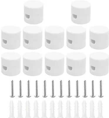12 Stück Kabelhalter für einfache Installation