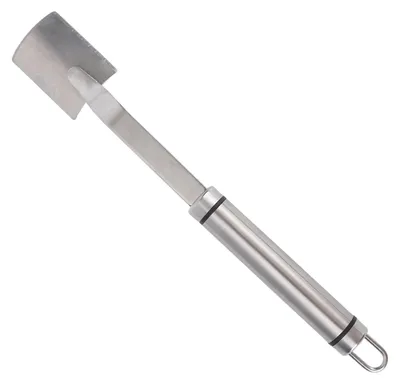 Maiskolbenentkerner aus Edelstahl, 25,5 cm, silber