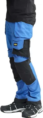 Produktbild von Snickers Workwear Allroundwork Holster Pockets Long Elastic Arbeitshose Blau 056 Blau 056