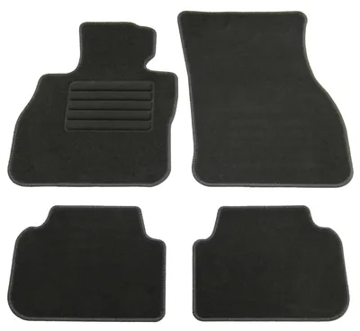 Fußmatten-Set für Mini F54 Clubman, 10/2015-02/2024, 4-teilig, Schwarz