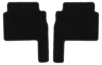 Produktbild von Velours-Fußmatten Hinten für Kia Sorento II 2009-2015 (SUV) – 2-tlg, Schwarz, passgenau – Wielganizator LUX