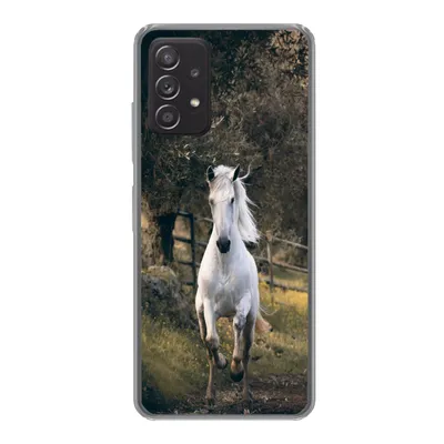 Produktbild von MuchoWow® Handyhülle Schutzhülle Hülle für Samsung Galaxy A53 5G Pferd - Natur - Schlamm Silikon Softcase Handy Hülle - Schutzabdeckung