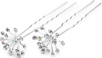 Image de Épingle à cheveux décorative Fleur Cristal