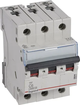 Zdjęcie produktu dla Legrand TX3, Miniaturowy wyłącznik, Typu C, IP20, 240 - 415 V
